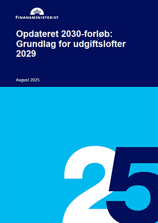 Forsidebillede - Opdateret 2030-forløb: Grundlag for udgiftslofter 2029