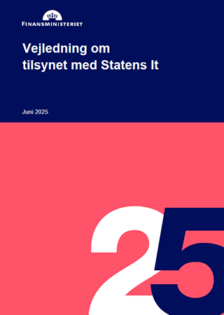 Forsidebillede til Vejledning om tilsynet med Statens It