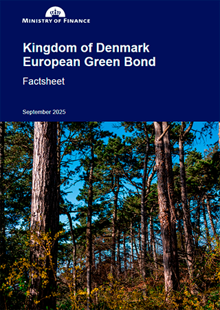 Forsidebillede til publikationen Kingdom of Denmark - European Green Bond - Factsheet